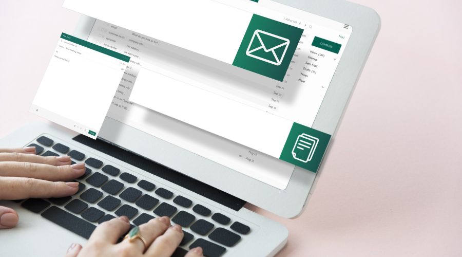 E-mail Global Communications Connection Social Networking Concept